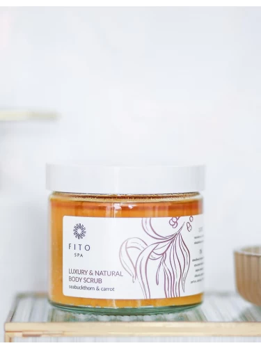 Peeling do ciała rokitnikowo-marchewkowy 350 g